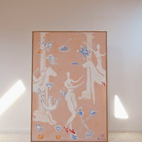 Bonnie Gray Tout Couer - "All Heart" Original Artwork
