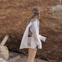 Bonnie Gray - White Paper Journal Shirt