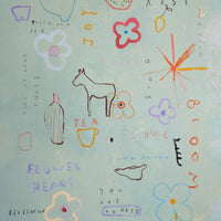 Kind Eyes Bloom Original Artwork