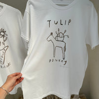 Sunflower friends and Tulip Donkey Tee